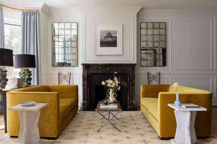 How to decorate a mustard yellow room