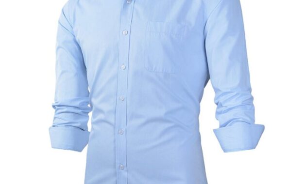 Mens Button Dress Shirts Elevate Your Style with Timeless Elegance