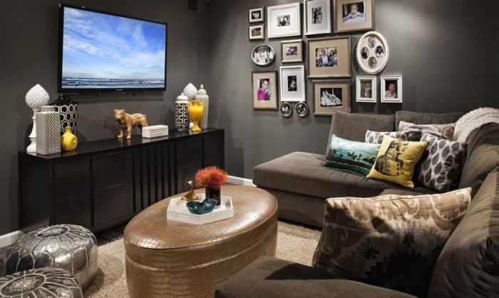 How to decor a tv room