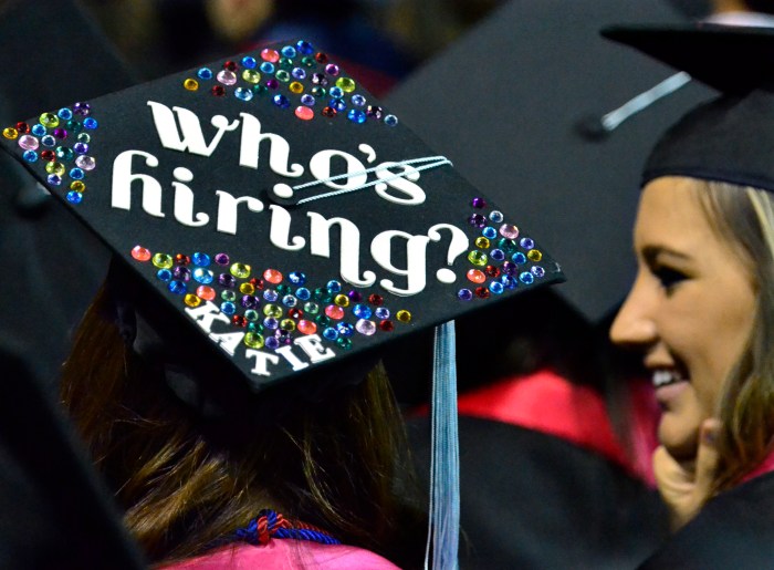 When did graduation cap decorating start