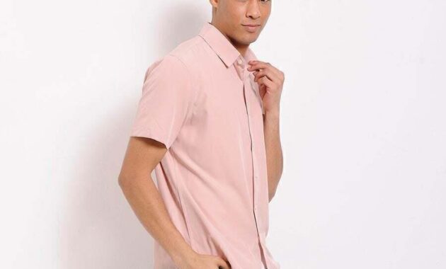 Mens light pink dress shirt A Stylish Choice for Any Occasion