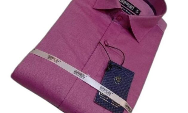 Mens Purple Windowpane Dress Shirt Stylish and Sophisticated Choice