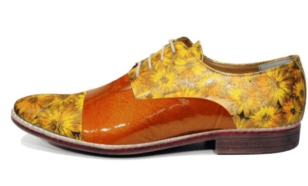 Yellow Mens Dress Shoes Elevate Your Style Game with a Pop of Color