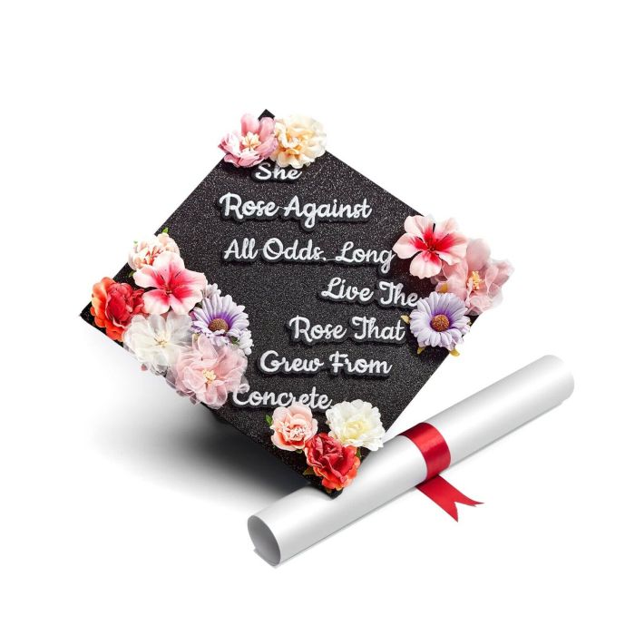 When did graduation cap decorating start