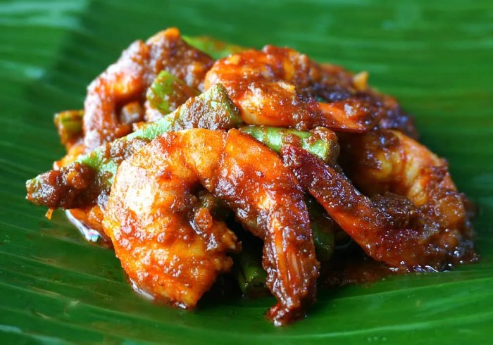 How to cook prawn sambal indian style